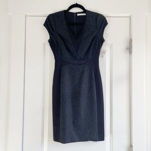 Susana Monaco Colorblock Wool Blend Dress - 2